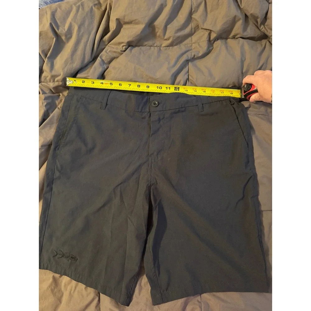 Tormenter Mens Fishing Shorts Gray Size 36 Performance Stretch Board Shorts